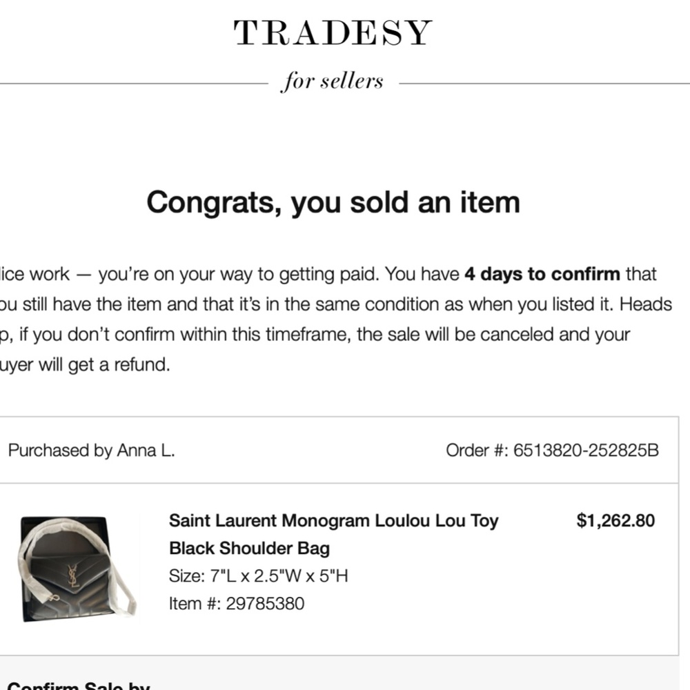 SOLD ON TRADESY - Picture 3 of 16